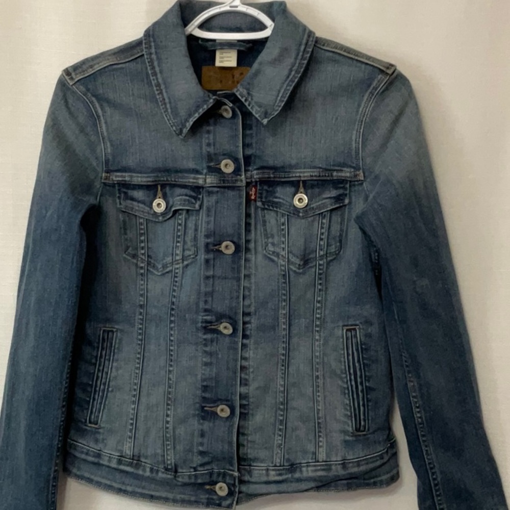 Levi's Blue Denim Jean Jacket Size S/P Women